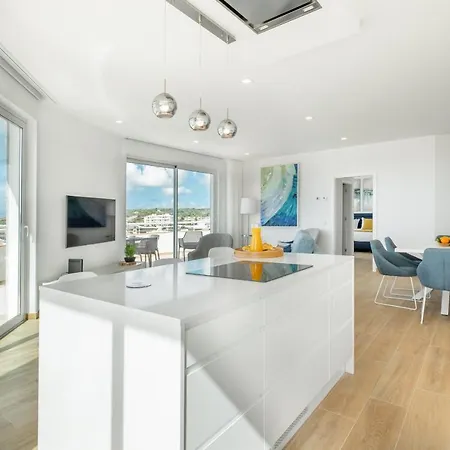 Blue Beach Ocean View - Porto De Mos Apartment Lagos